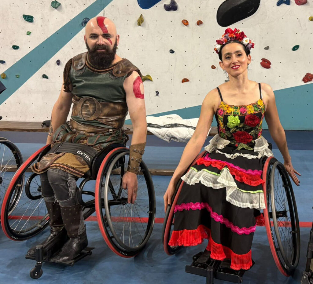 dancing wheelchair bottom